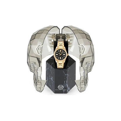 Gold Stainless Steel Dress Watch