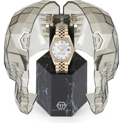Gold Stainless Steel Dress Watch