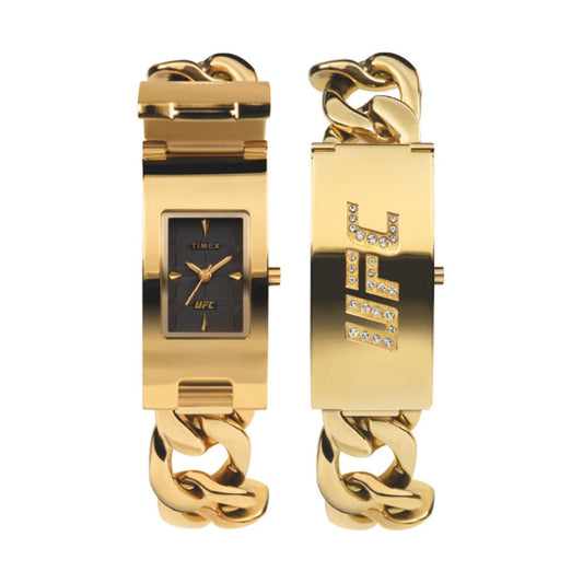 Gold Stainless Steel Bracelet Watch