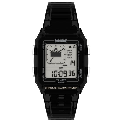 Black Rubber Digital Watch