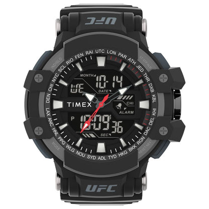 Black Rubber Digital Watch