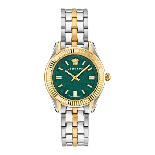Gray Stainless Steel Dress Watch