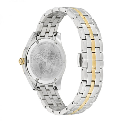 Gray Stainless Steel Dress Watch