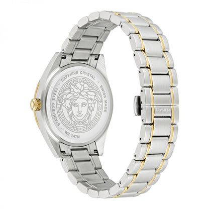 Gray Stainless Steel Dress Watch