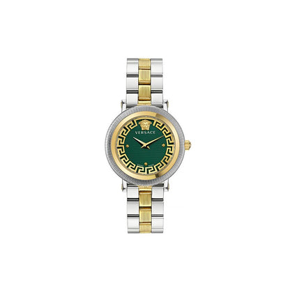 Gray Stainless Steel Dress Watch