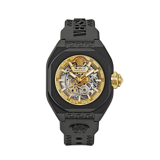 Black Synthetic Bracelet Watch