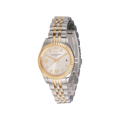 Gray Stainless Steel Dress Watch