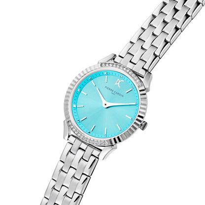 Gray Stainless Steel Bracelet Watch