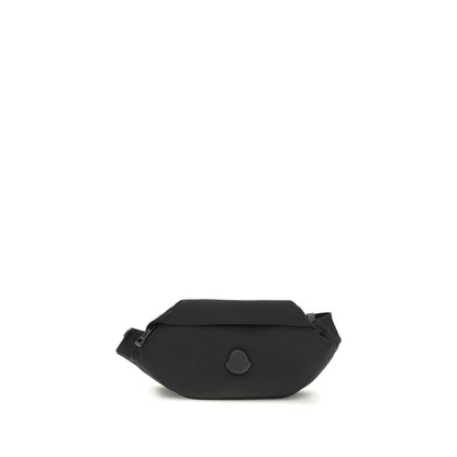 Black Polyamide Shoulder Bag