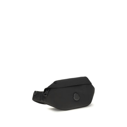 Black Polyamide Shoulder Bag