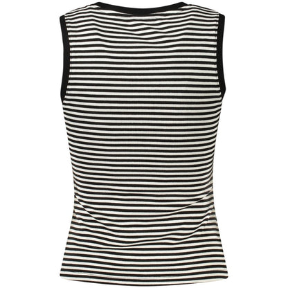 Black Cotton Women's Tank Top