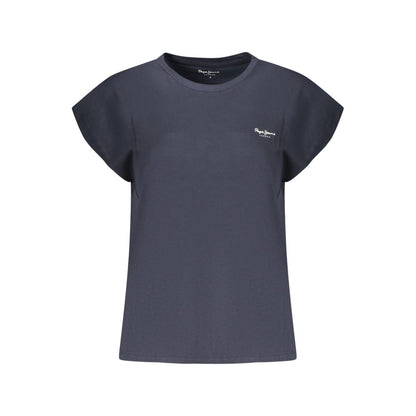 Blue Organic Cotton Women T-Shirt