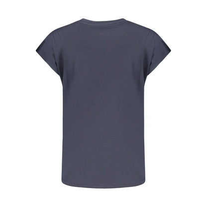 Blue Organic Cotton Women T-Shirt