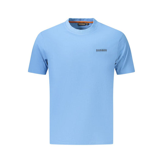 Azzurro Cotton Men T-Shirt