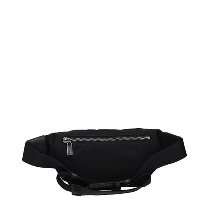 Black Fabric Backpack