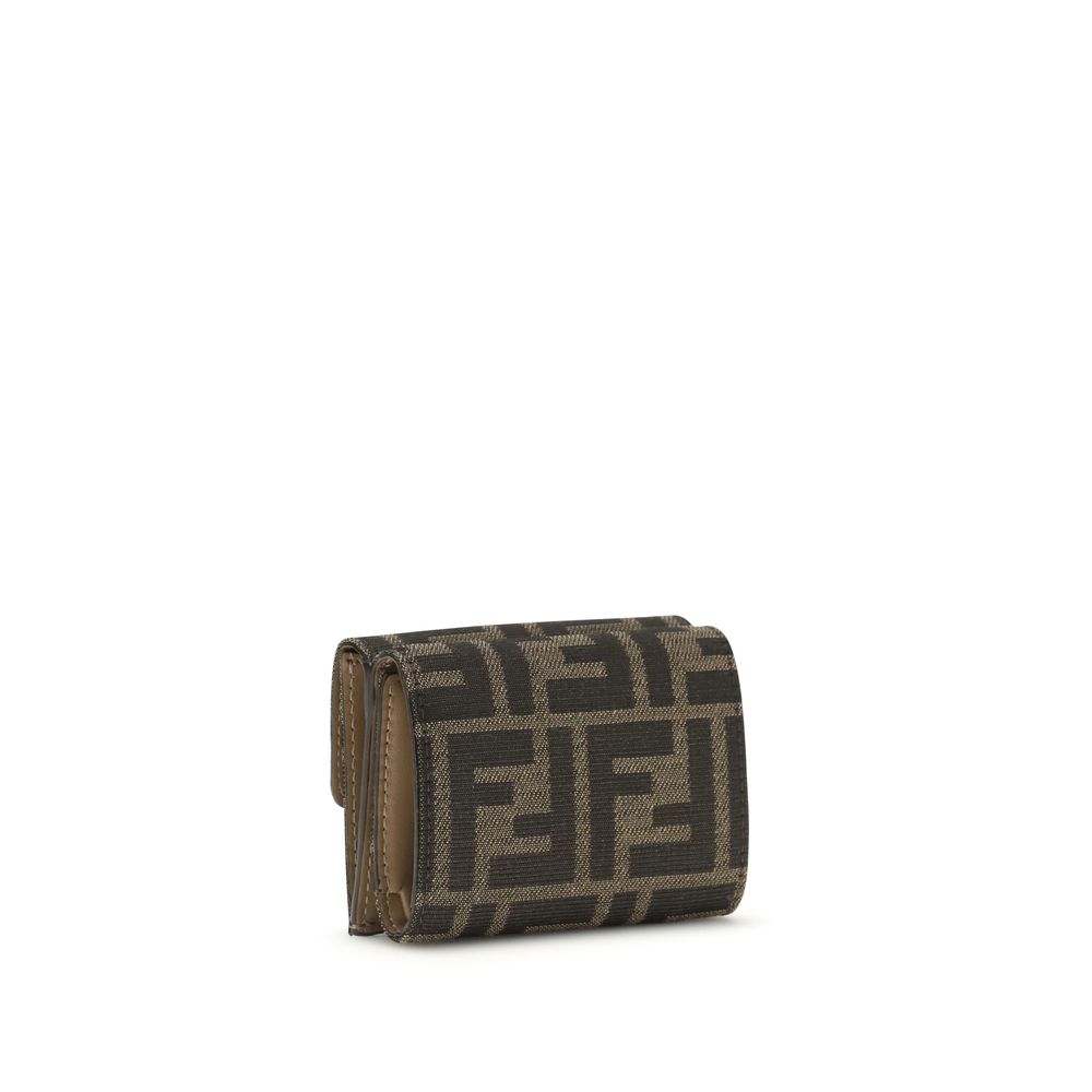 Brown Fabric Wallet