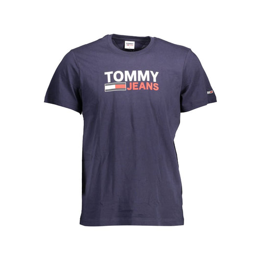 Blu Organic Cotton Men T-Shirt
