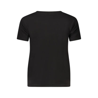 Black Organic Cotton Women T-Shirt