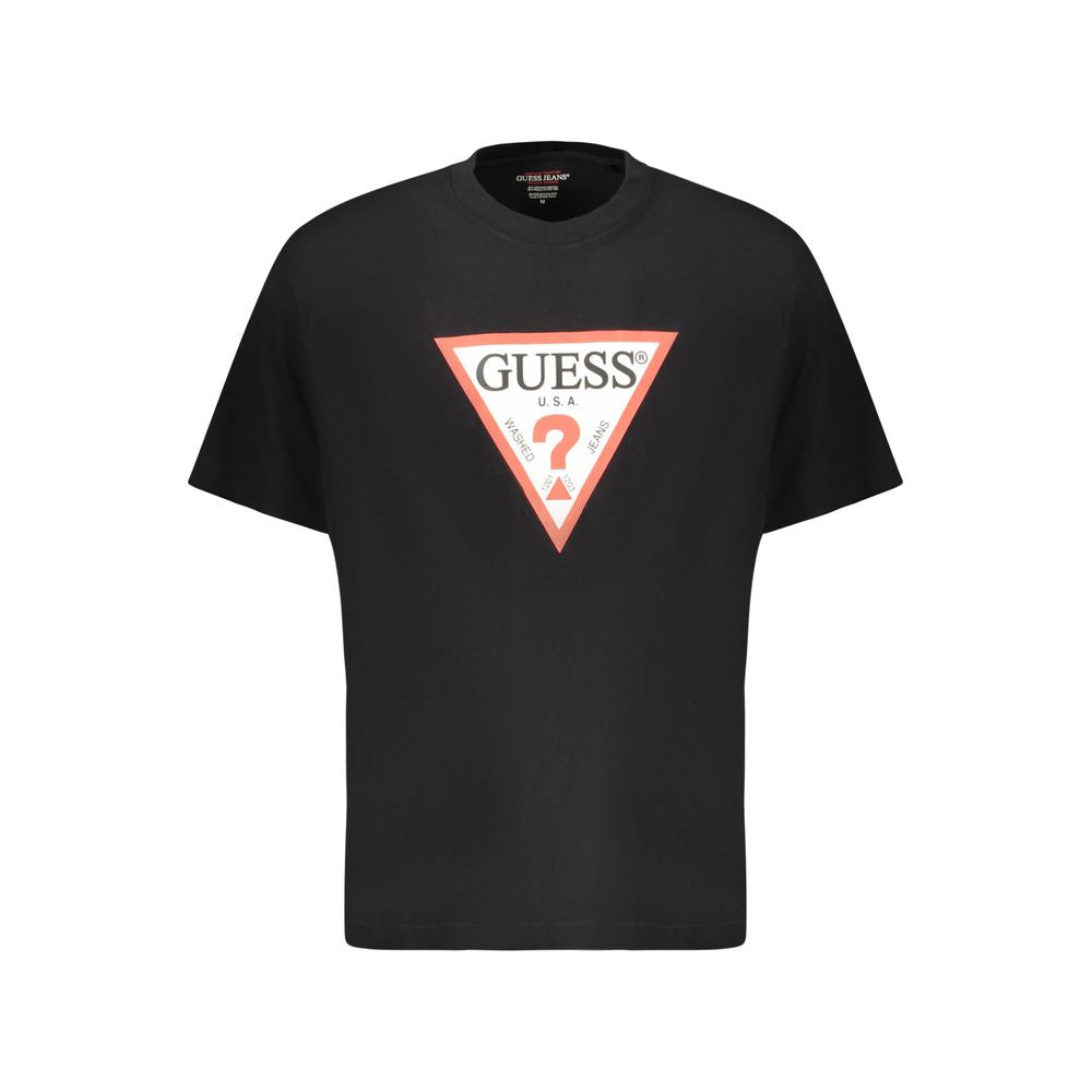 Black Organic Cotton Men T-Shirt