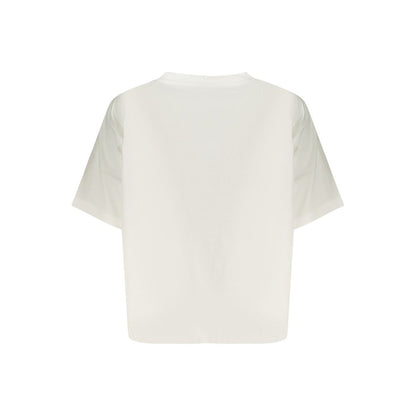 White Organic Cotton Women T-Shirt