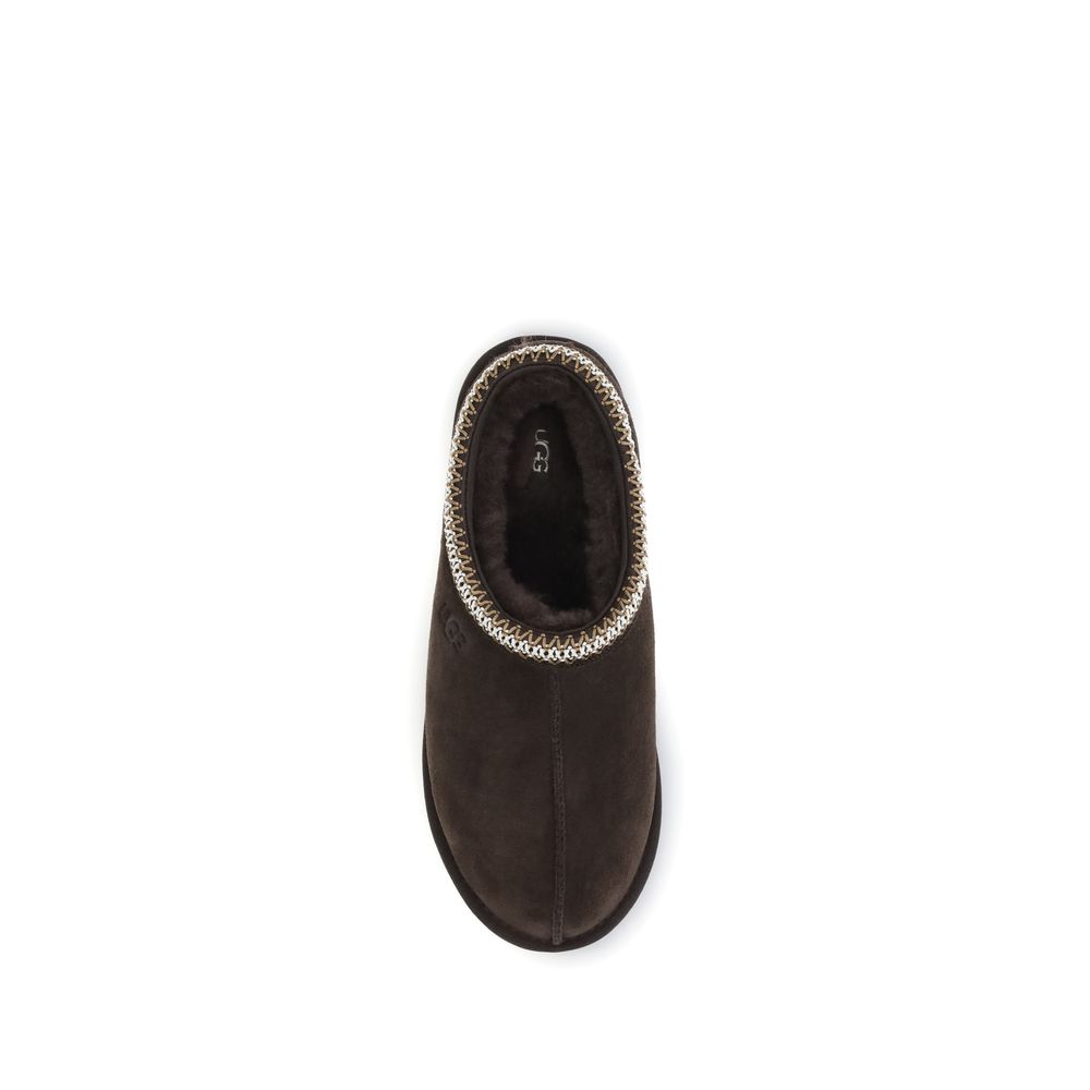 Brown Leather Mules