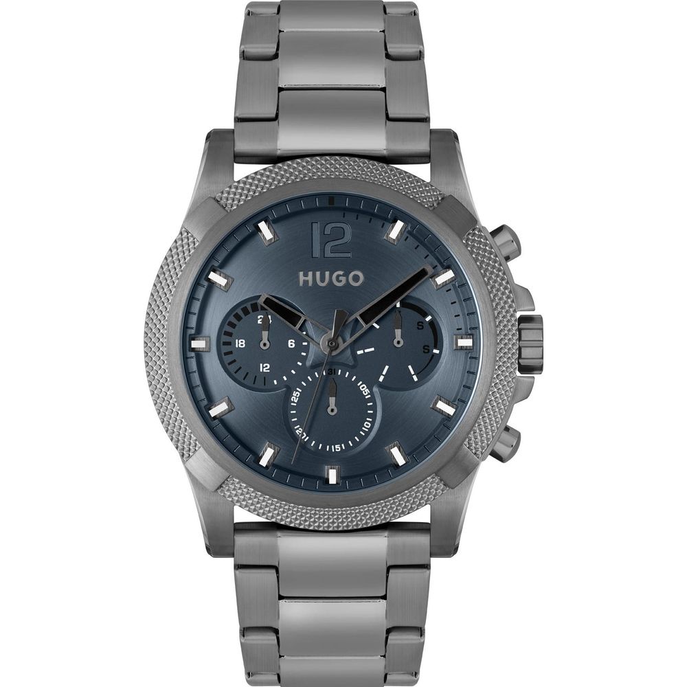 Black Stainless Steel Dress Watch