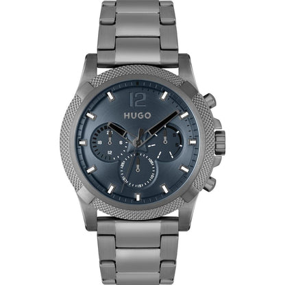 Black Stainless Steel Dress Watch