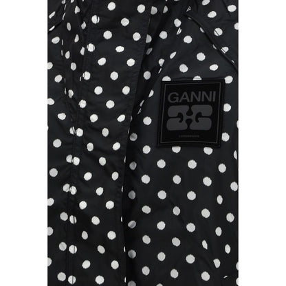 Black Recycled Polyamide Shell Jacket