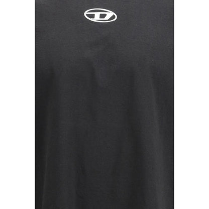 Black Cotton T-Shirt