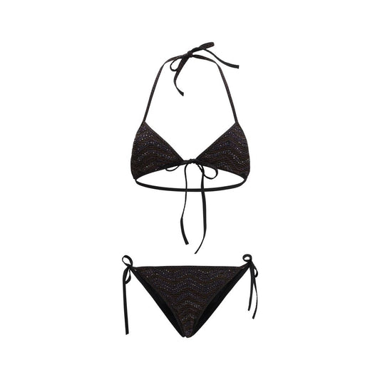 Brown Viscose Bikini