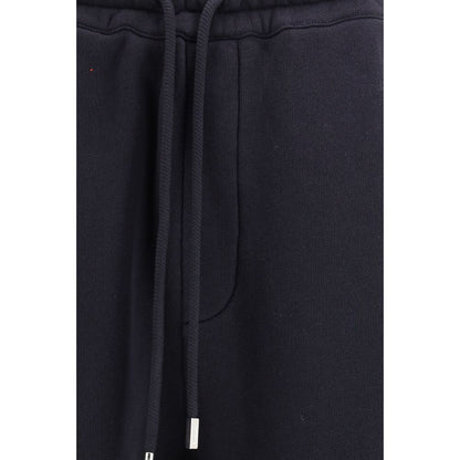 Blue Cotton Joggers (Workout Pants)