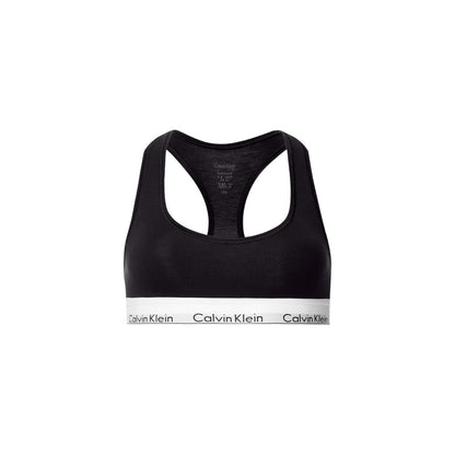 Black Cotton Bra