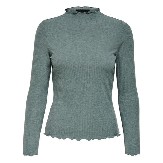 Bicolor Viscose Sweatshirt
