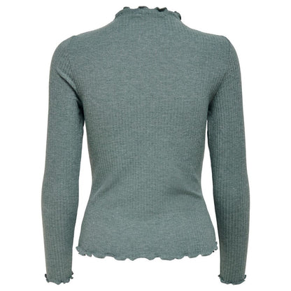 Bicolor Viscose Sweatshirt