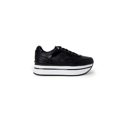 Black Polyethylene Chunky Sneakers
