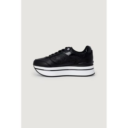 Black Polyethylene Chunky Sneakers
