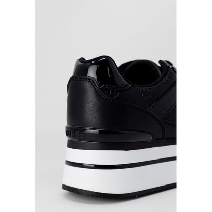 Black Polyethylene Chunky Sneakers