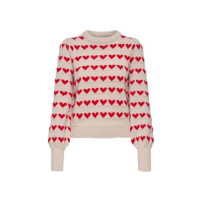 Beige Polyester Sweatshirt