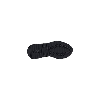 Black Polyethylene Low Top Sneakers