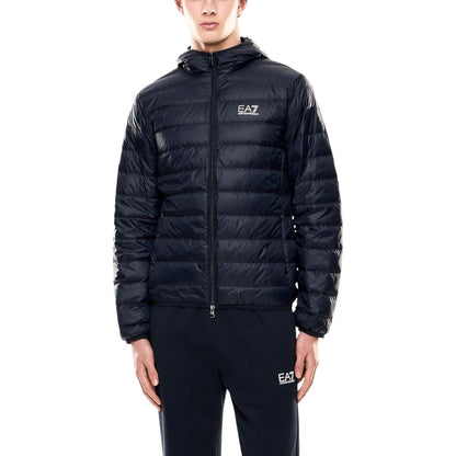 Blue Polyamide Shell Jacket