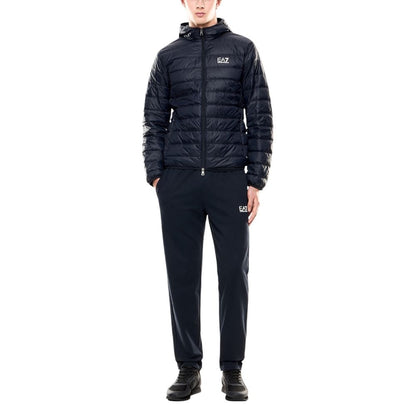 Blue Polyamide Shell Jacket