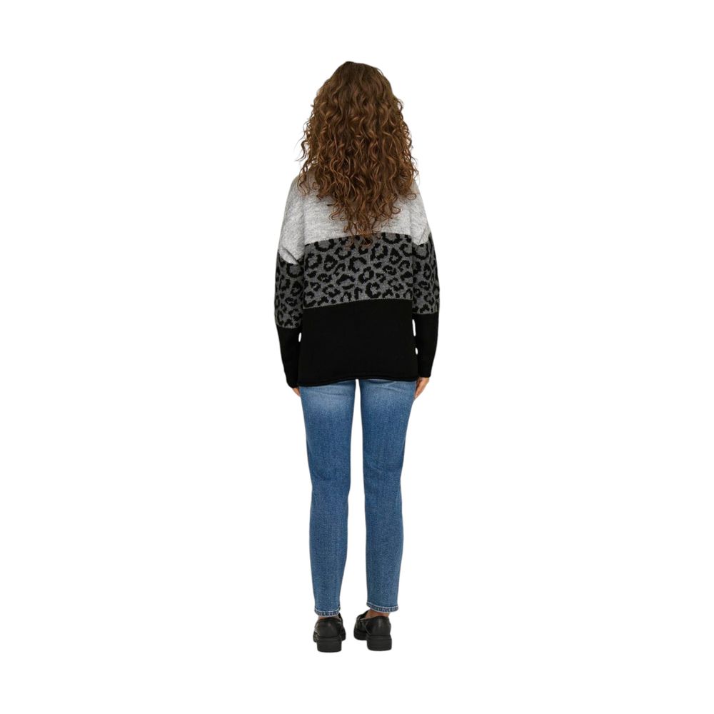 Gray Marabou Sweatshirt