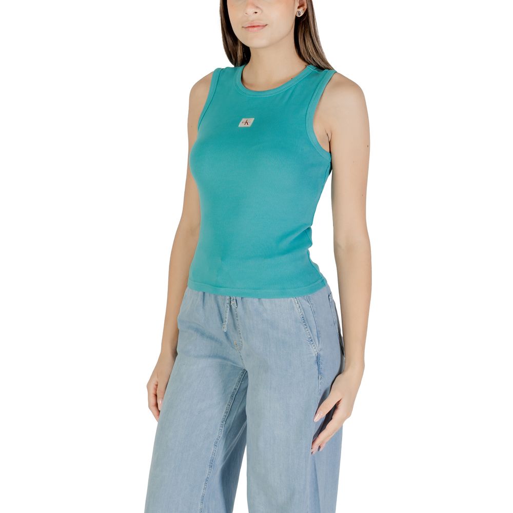 Blue Cotton Top