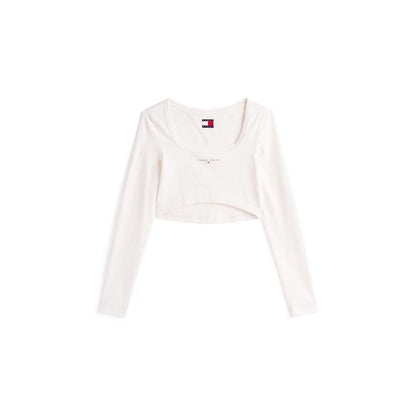 White Recycled Cotton Sportswear