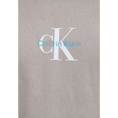 Gray Cotton Hoodie