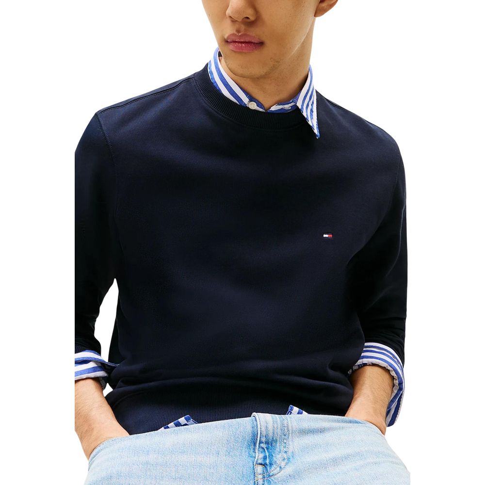 Blue Cotton Sweatshirt