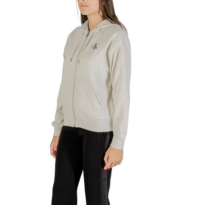 Gray Cotton Hoodie