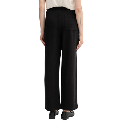 Black Cotton Joggers (Workout Pants)