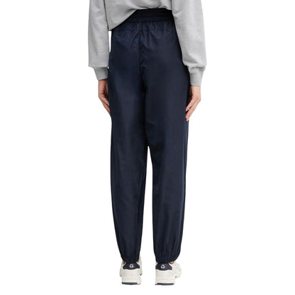 Blue Recycled Polyester Joggers (Workout Pants)