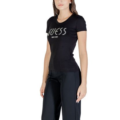 Black Cotton T-Shirt